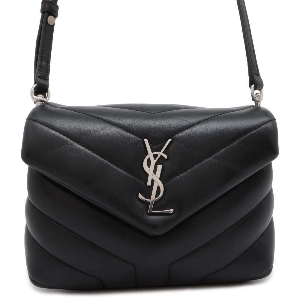 Saint Laurent Paris Shoulder Bag Loulou Toy Black